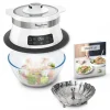 Moulinex Cuiseur Vapeur Steam’up – VJ504010 – Blanc 19