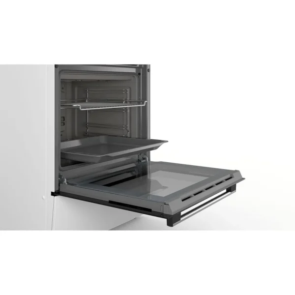 Cuisinière Mixte A 66l 4 Feux Blanc – Hxr39ih20 – BOSCH 5