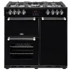 Belling Piano De Cuisson Gaz 90cm PKENS90DFBLK – 5 Foyers – 7.3 Kw – Classe A 10