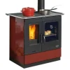 Cuisinière à Bois 6.5kw Rouge – 241100carmin – GODIN 8