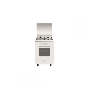 Glem Cuisinière Alpha 53 X 50 Cm Blanche/plan De Cuisson Inox – Four Tout … 10