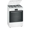 Cuisiniere Mixte BOSCH HXN39AD21 4 Foyers Blanc 7