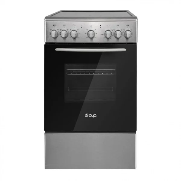 Cuisinière Vitrocéramique AYA ACV5063IX 4 Foyers Inox 1
