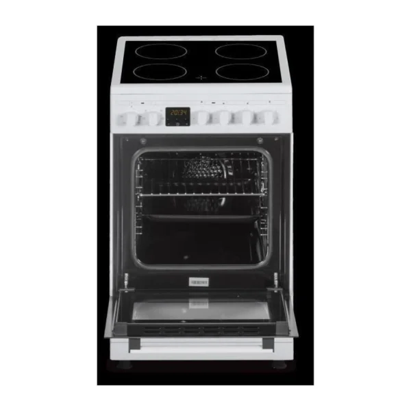 Cuisiniere Vitrocéramique CONTINENTAL EDISON CECV50FCW – 4 Feux – L49… 4