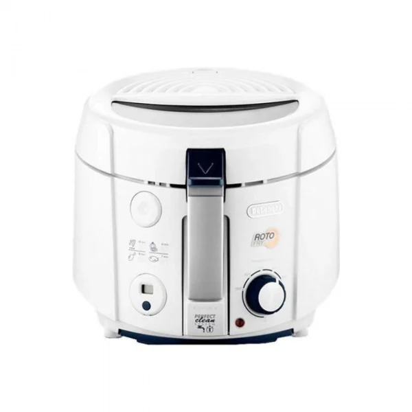 DELONGHI F38436 Friteuse électrique Classique RotoFry – Blanc 1