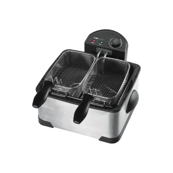 Friteuse Acier 2 Paniers Clatronic – FR3195 5