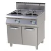 Materiel Chr Pro Friteuse Double à Gaz Sur Coffre – 2 X 17 Litres – 8