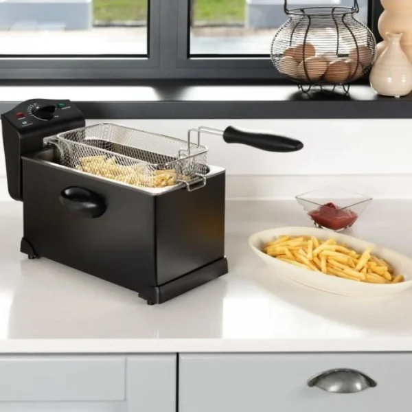 Friteuse Electrique CONTINENTAL EDISON FR3DTBW Semi-professionnelle -… 6