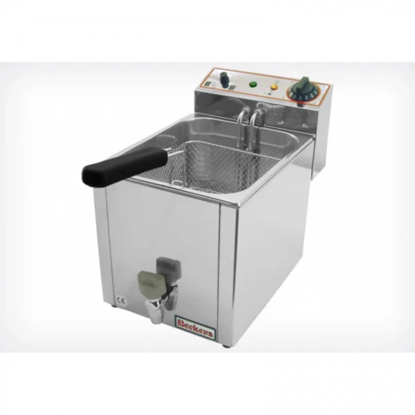 Friteuse électrique FR 8 LT – Beckers – Acier Inoxydable 1