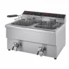 Friteuse Professionnelle 2 X 8 Litres Avec Robinet Vidange – Pujadas – 8