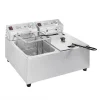 Buffalo Friteuse Professionnelle Electrique à Poser – 2 X 5 L – 2 X 2,8 KW -… 11