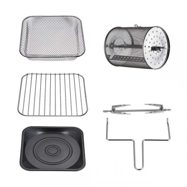 Prixton Friteuse Sans Huile Cook Organics Pro – 12L – 6 Programmes – 1500W 4