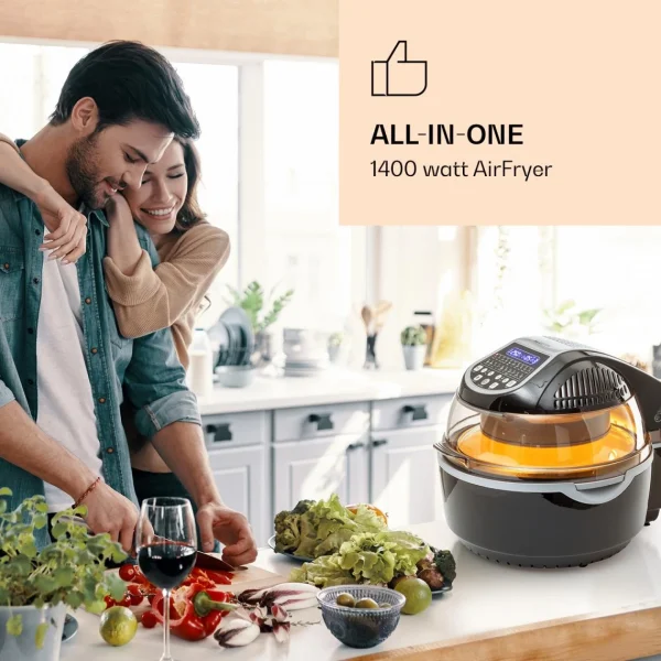 Klarstein VitAir Smart Friteuse à Air Chaud Contrôle Par Appli / 140… 3