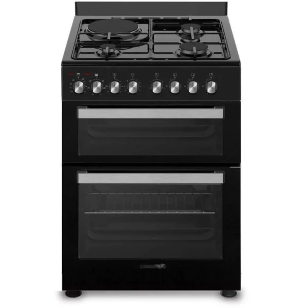 SANS MARQUE LA GERMANIA SM61DFN Cuisiniere 2 Fours Noire 1