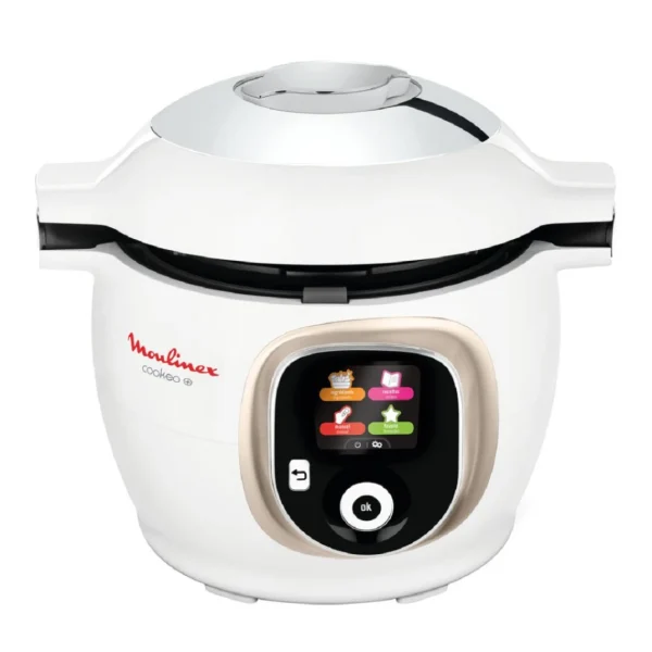 Moulinex Cookeo+ 150 Recettes Blanc Doré – CE851A10 + Housse Pour Cookeo – XA6… 3