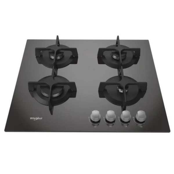 WHIRLPOOL – Table Gaz Verre Miroir – 60 Cm 1